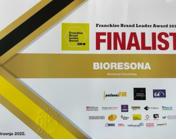 Franchise Brand Leader Award 2021 - finalist certifikat